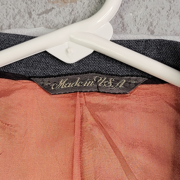 Levi's Strauss Company Vintage 60's 70's Made in USA Suit Sport Coat Men's 40L - Picture 6 of 16